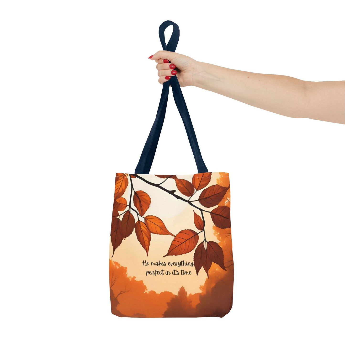 Fall Bible Book Bag – Ecclesiastes 3:11 Tote Bag