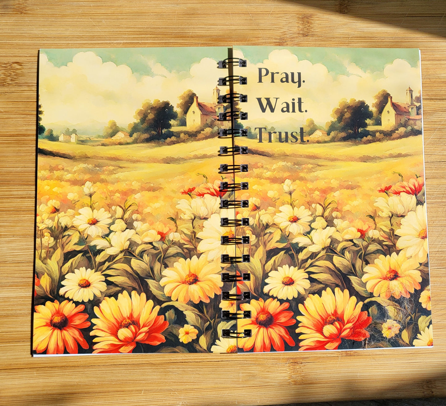 Pray. Wait. Trust. Writing Journal
