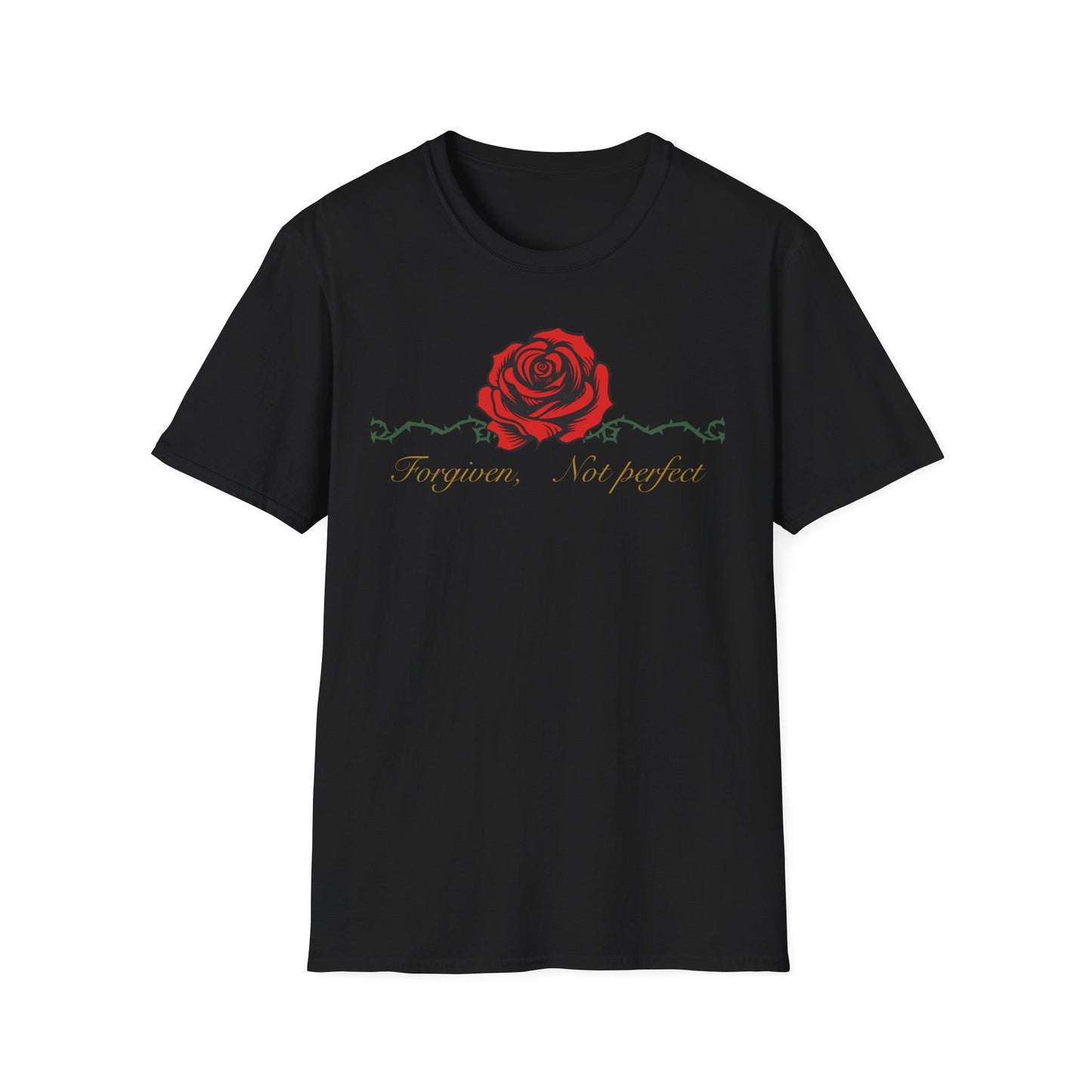 Forgiven, not Perfect Unisex 100% Cotton T-Shirt