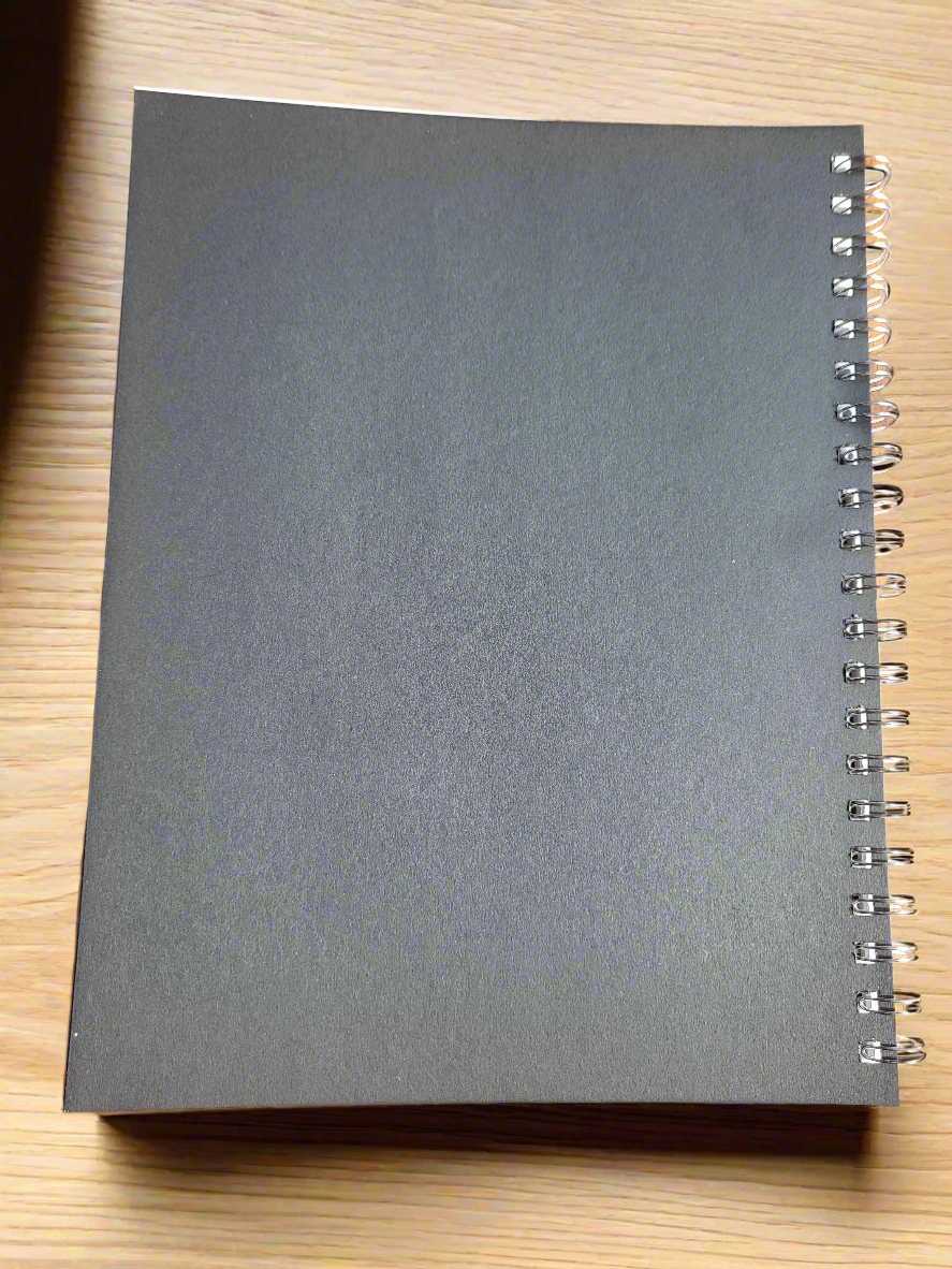 Sword of the Spirit Bible Study Journal Brick and Blue Spiral