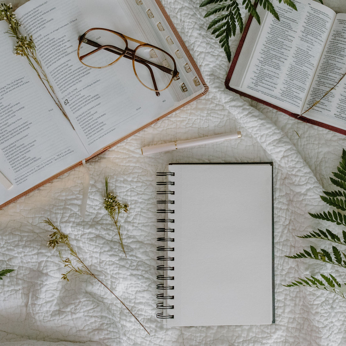 A Bible and a Journal