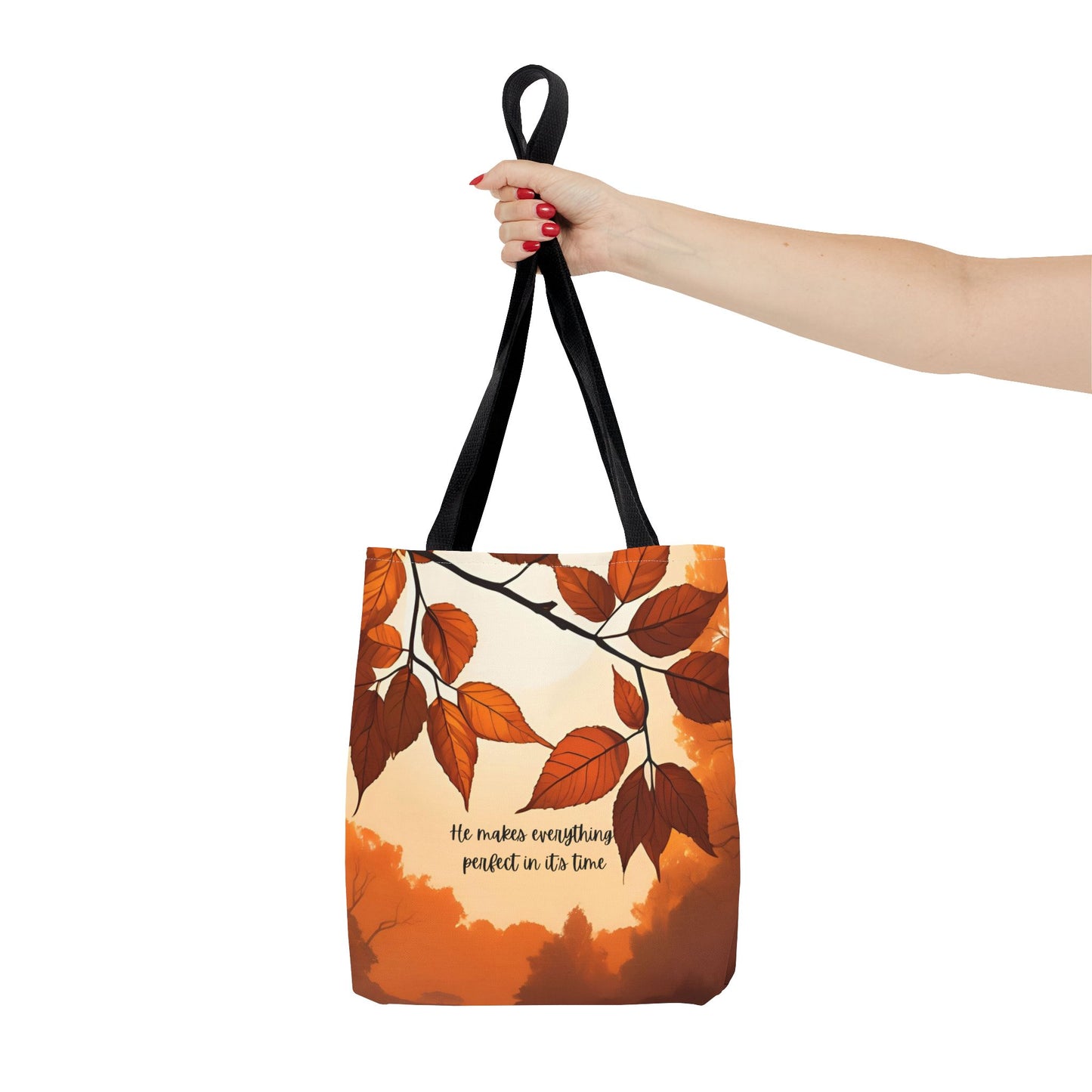 Fall Bible Book Bag – Ecclesiastes 3:11 Tote Bag
