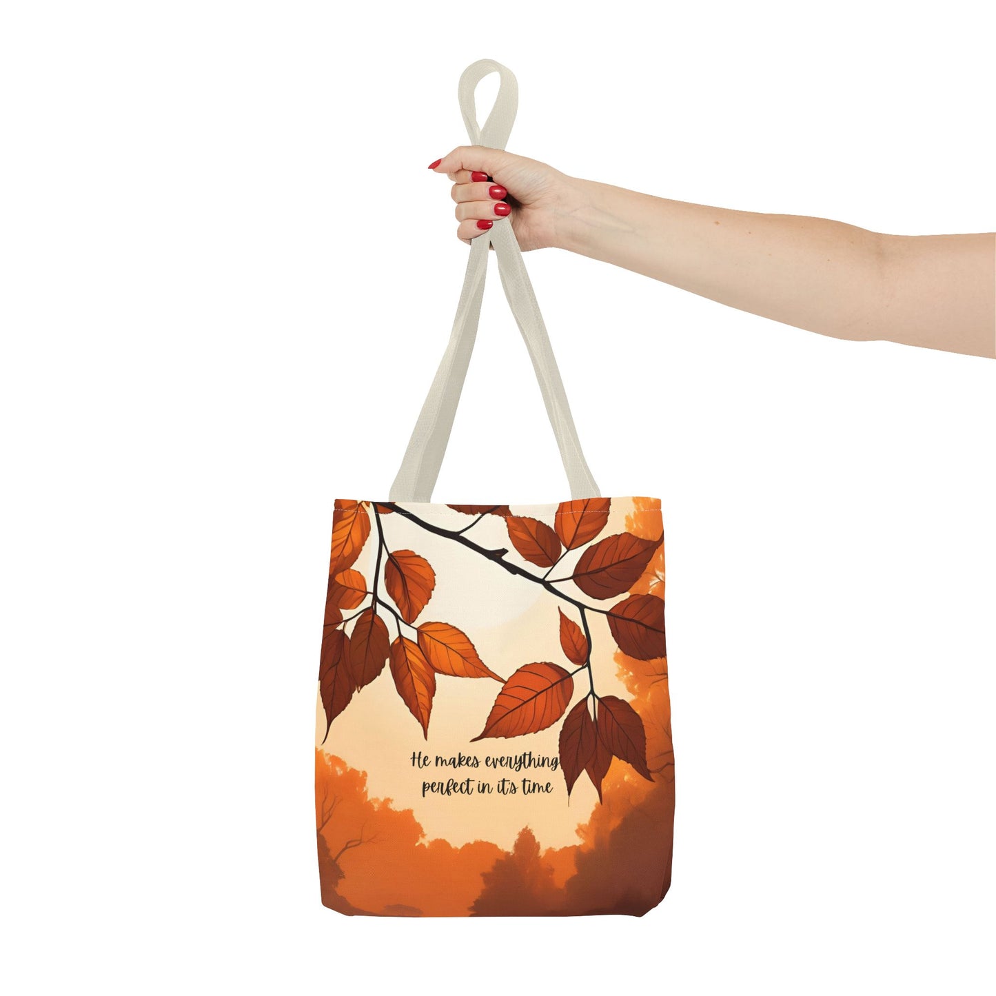 Fall Bible Book Bag – Ecclesiastes 3:11 Tote Bag