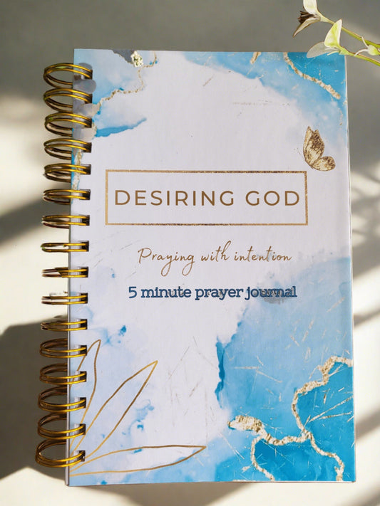 5 Minute Prayer Journal - Digital Download Printable PDF | Biblical Prayer Guide