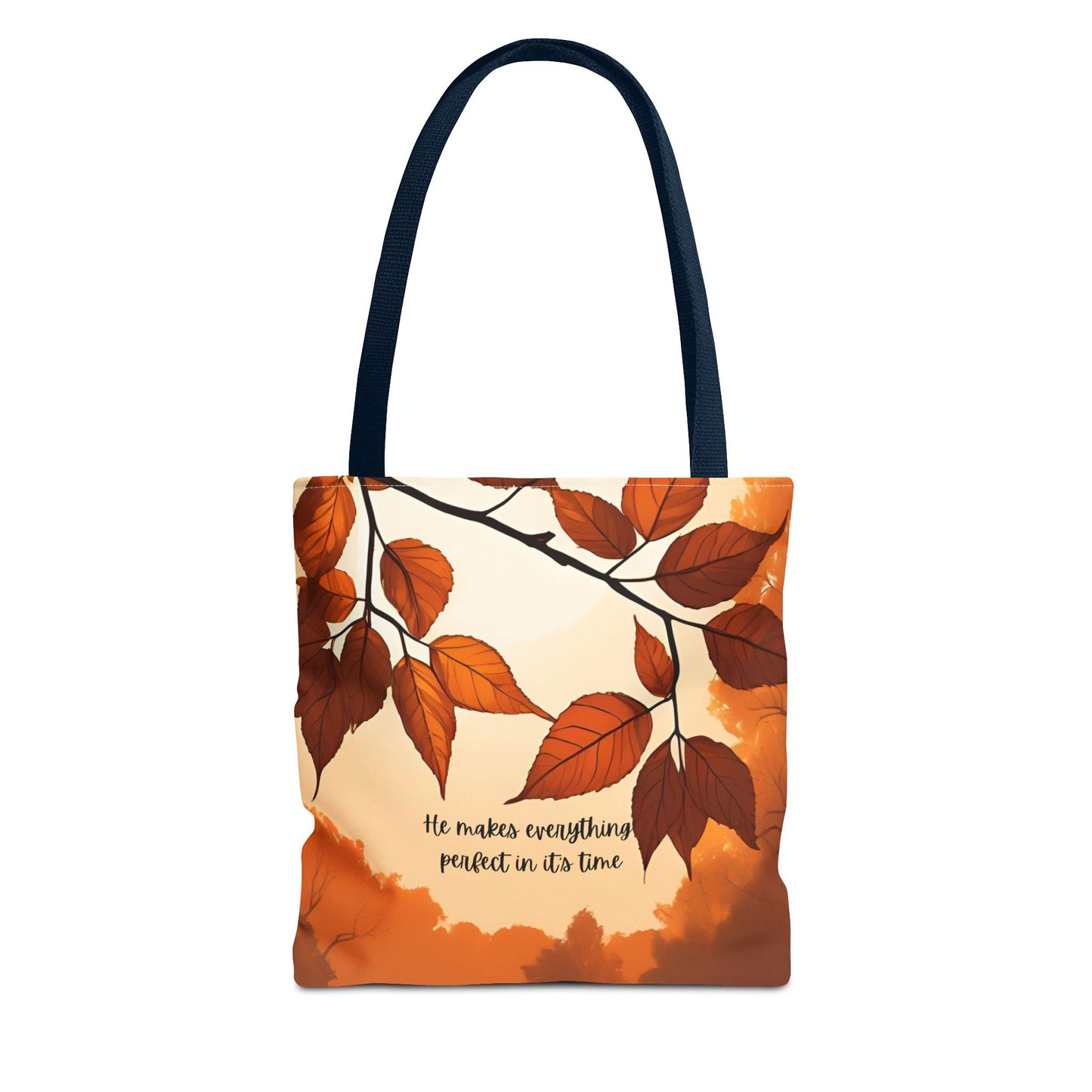 Fall Bible Book Bag – Ecclesiastes 3:11 Tote Bag