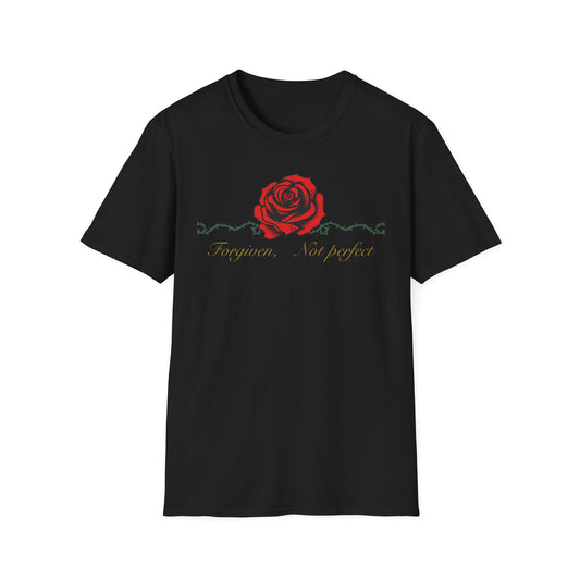 Forgiven, not Perfect Unisex 100% Cotton T-Shirt
