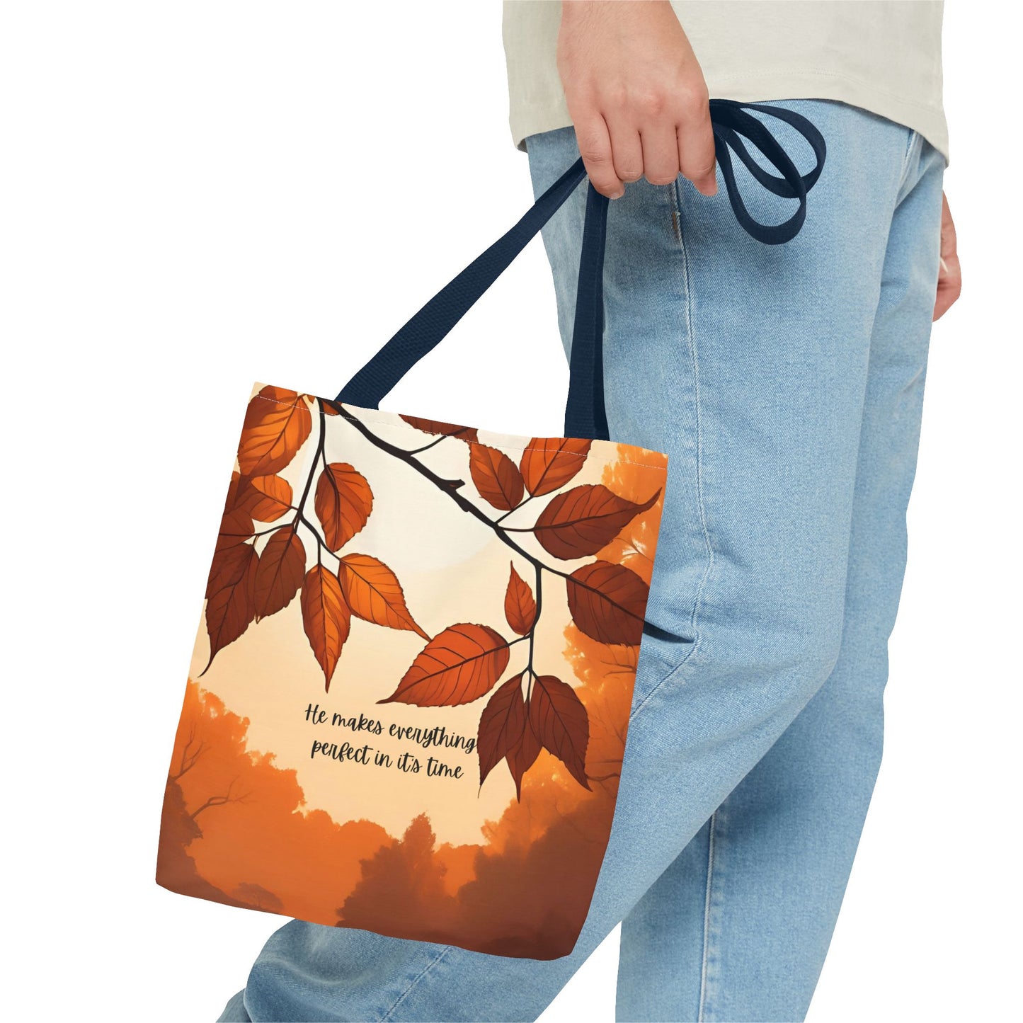 Fall Bible Book Bag – Ecclesiastes 3:11 Tote Bag