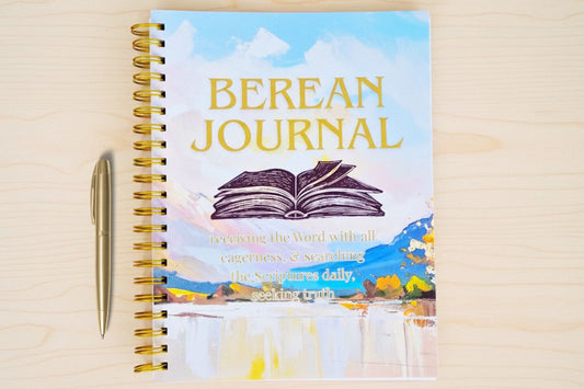Berean Journal – Bible Study Journal with Verse Mapping, Lexicon Word Studies & Scripture Cross-References