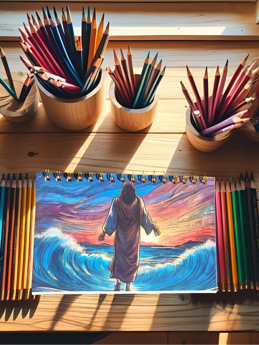 Sketch Pad- Jesus Walks on Water