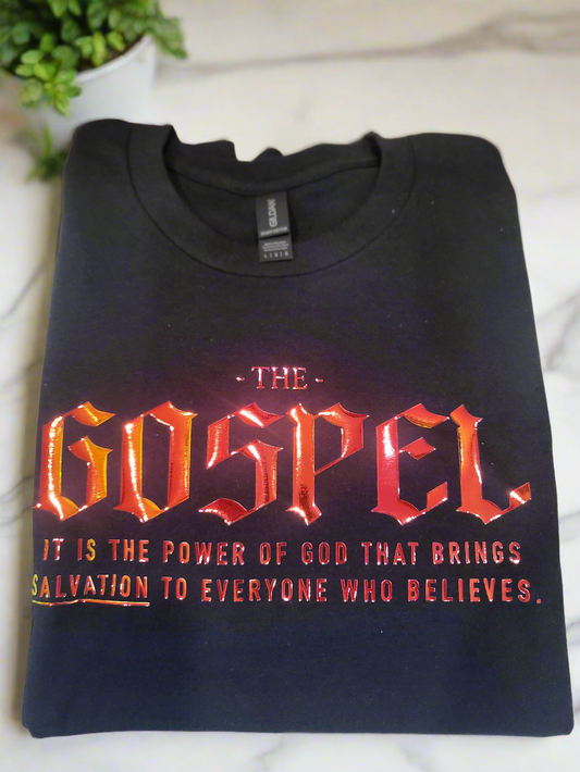 Gospel Holographic Sunset Orange T-Shirt