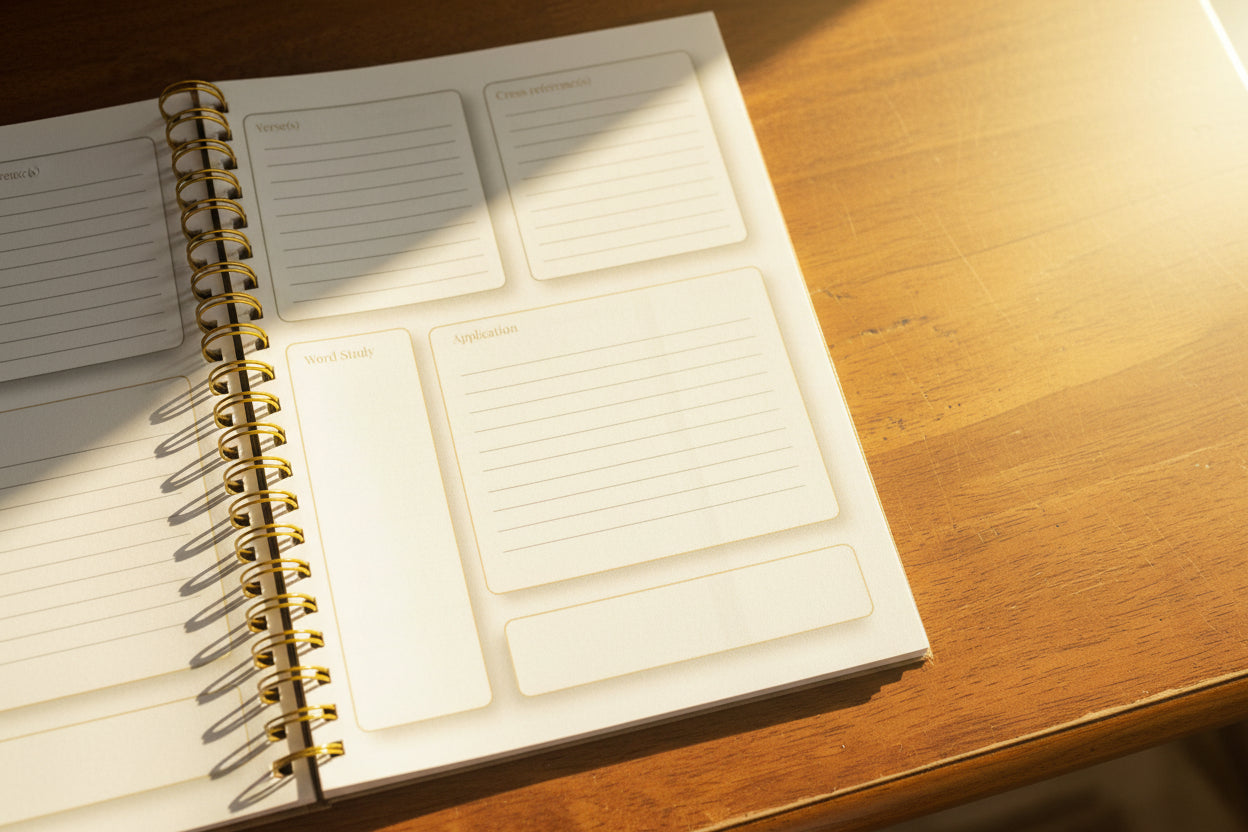 Berean Journal – Bible Study Journal with Verse Mapping, Lexicon Word Studies & Scripture Cross-References