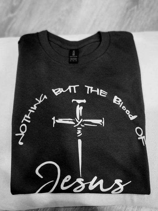 Nothing but the Blood of Jesus T-Shirt Black