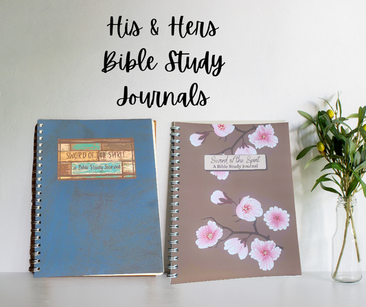His & Hers Bible Study Journal Bundle